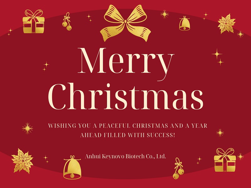 Saudações festivas e votos de um Feliz Ano Novo da Anhui Keynovo Biotech Co., Ltd.